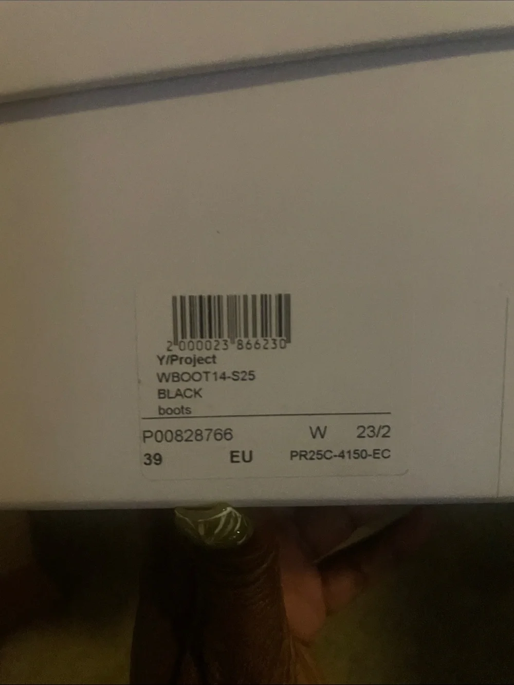 Y/Project 100% authentic